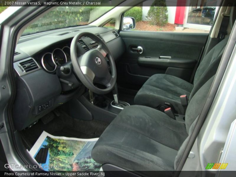Magnetic Grey Metallic / Charcoal 2007 Nissan Versa S
