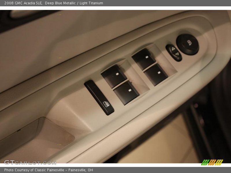 Deep Blue Metallic / Light Titanium 2008 GMC Acadia SLE