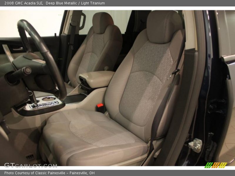 Deep Blue Metallic / Light Titanium 2008 GMC Acadia SLE