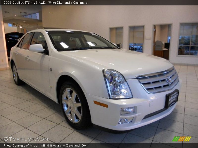 White Diamond / Cashmere 2006 Cadillac STS 4 V6 AWD
