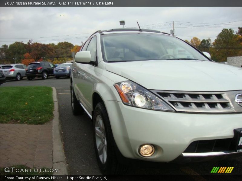 Glacier Pearl White / Cafe Latte 2007 Nissan Murano SL AWD