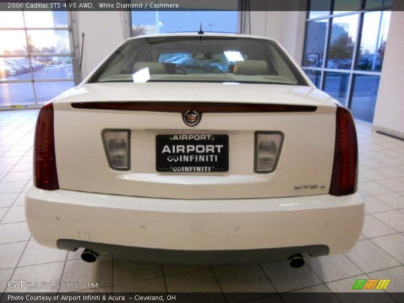White Diamond / Cashmere 2006 Cadillac STS 4 V6 AWD