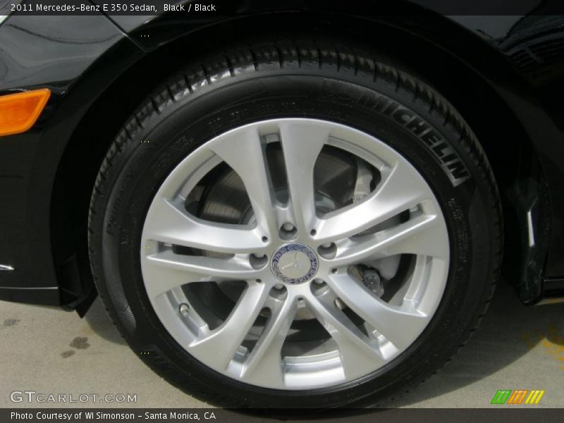 Black / Black 2011 Mercedes-Benz E 350 Sedan