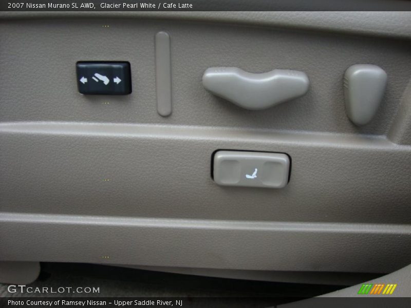Glacier Pearl White / Cafe Latte 2007 Nissan Murano SL AWD