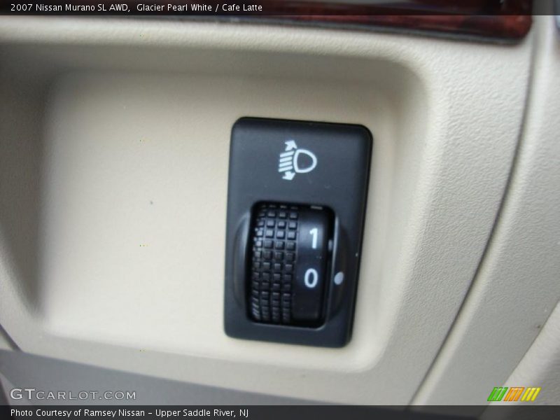 Glacier Pearl White / Cafe Latte 2007 Nissan Murano SL AWD