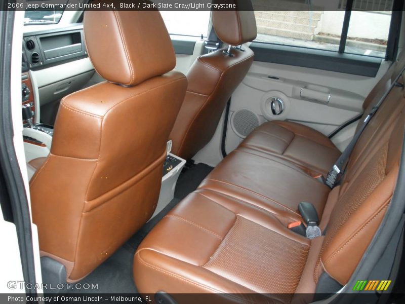 Black / Dark Slate Gray/Light Graystone 2006 Jeep Commander Limited 4x4