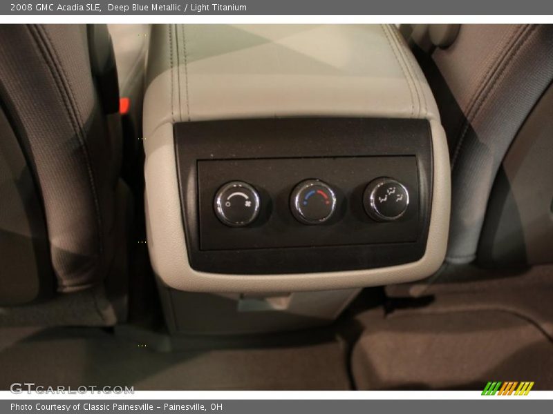 Deep Blue Metallic / Light Titanium 2008 GMC Acadia SLE