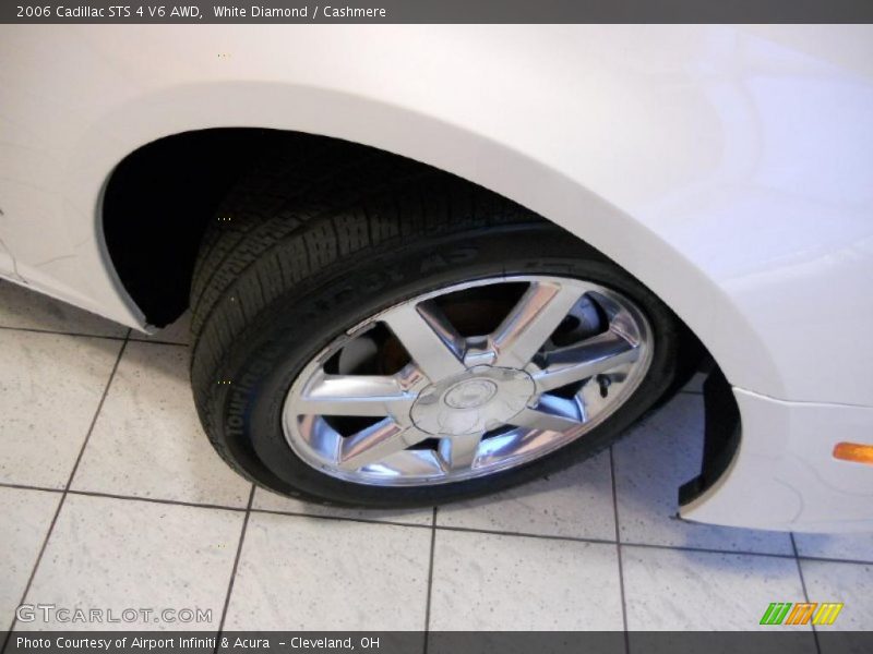 White Diamond / Cashmere 2006 Cadillac STS 4 V6 AWD