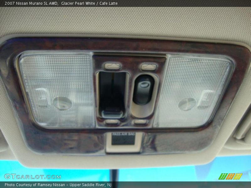 Glacier Pearl White / Cafe Latte 2007 Nissan Murano SL AWD