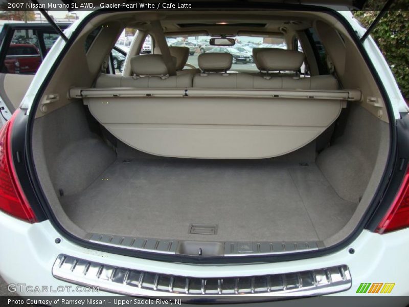 Glacier Pearl White / Cafe Latte 2007 Nissan Murano SL AWD