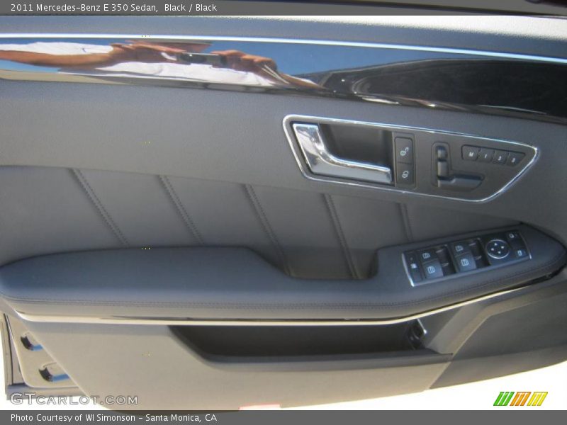 Black / Black 2011 Mercedes-Benz E 350 Sedan