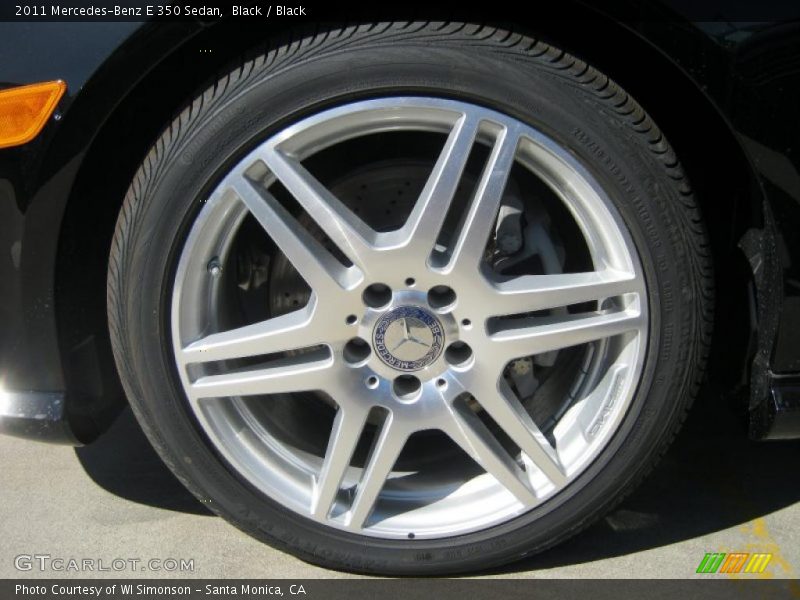Black / Black 2011 Mercedes-Benz E 350 Sedan