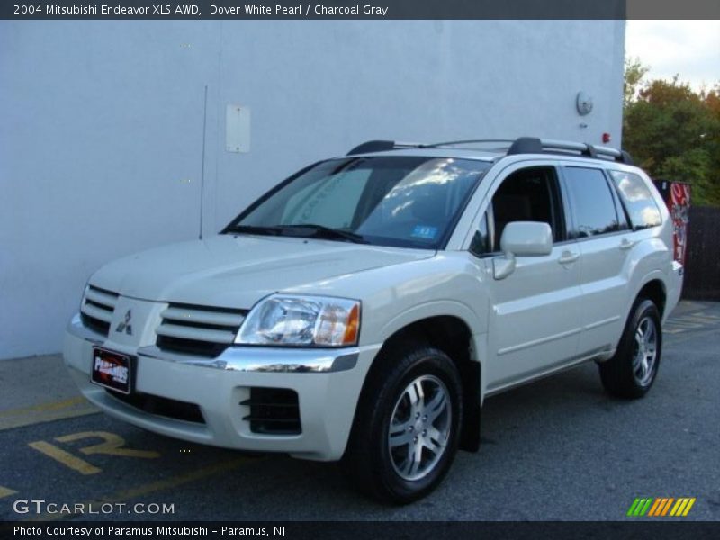 Dover White Pearl / Charcoal Gray 2004 Mitsubishi Endeavor XLS AWD