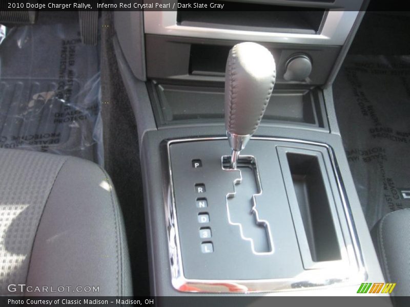 Inferno Red Crystal Pearl / Dark Slate Gray 2010 Dodge Charger Rallye