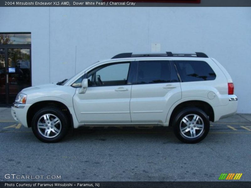 Dover White Pearl / Charcoal Gray 2004 Mitsubishi Endeavor XLS AWD
