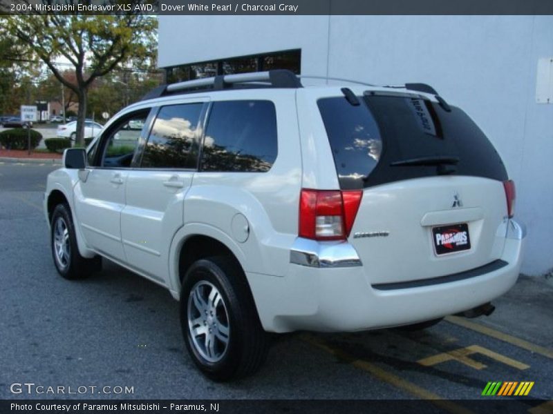 Dover White Pearl / Charcoal Gray 2004 Mitsubishi Endeavor XLS AWD