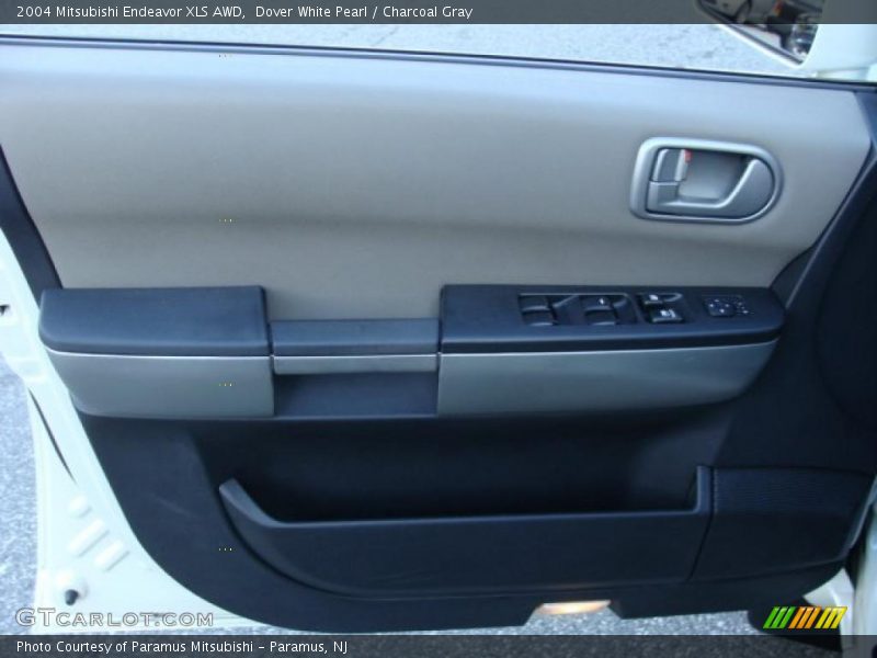 Dover White Pearl / Charcoal Gray 2004 Mitsubishi Endeavor XLS AWD