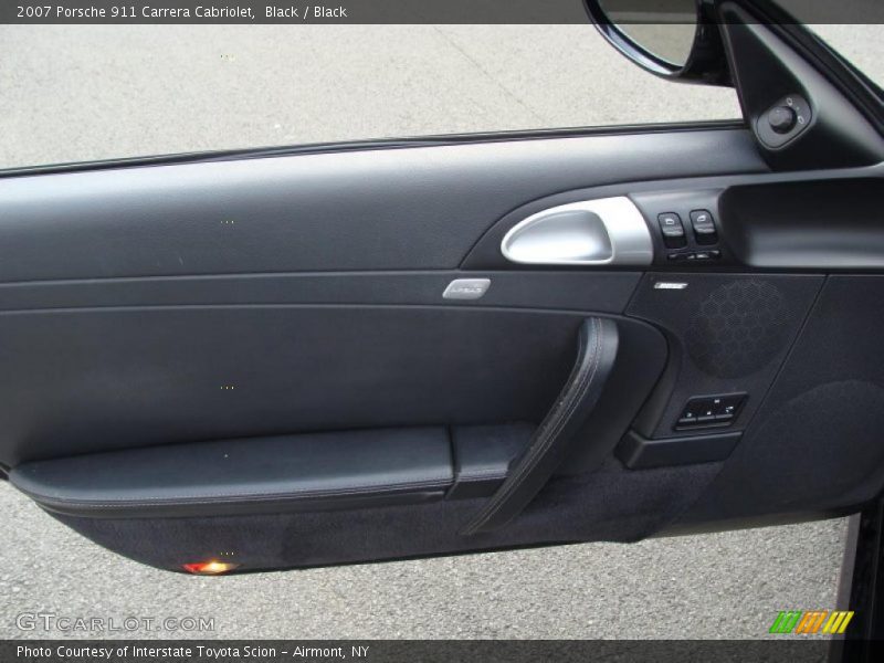 Black / Black 2007 Porsche 911 Carrera Cabriolet