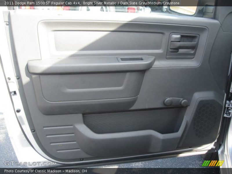 Bright Silver Metallic / Dark Slate Gray/Medium Graystone 2011 Dodge Ram 1500 ST Regular Cab 4x4