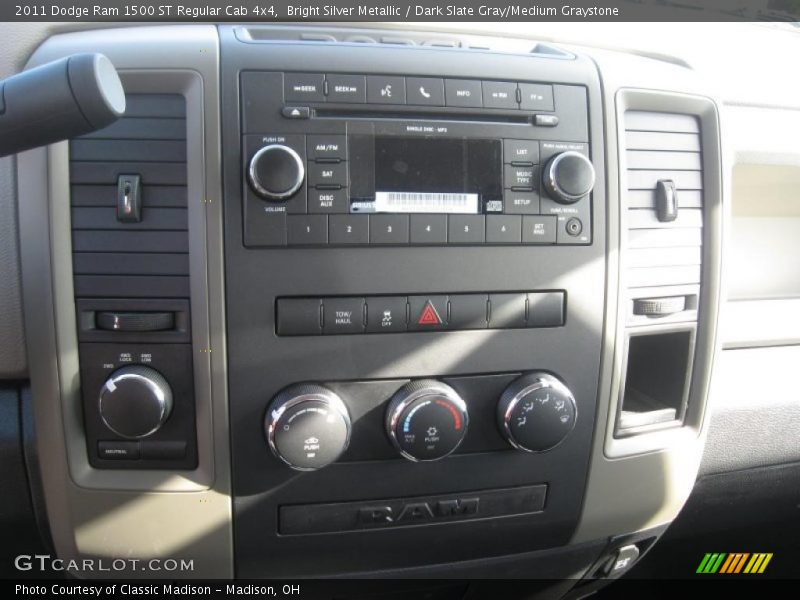 Controls of 2011 Ram 1500 ST Regular Cab 4x4