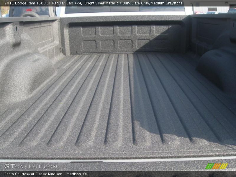 Bright Silver Metallic / Dark Slate Gray/Medium Graystone 2011 Dodge Ram 1500 ST Regular Cab 4x4