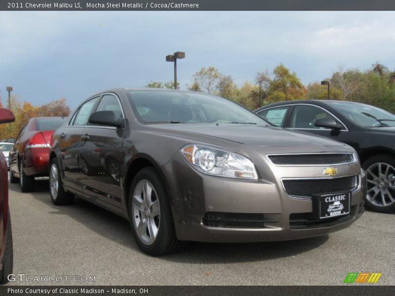 Mocha Steel Metallic / Cocoa/Cashmere 2011 Chevrolet Malibu LS