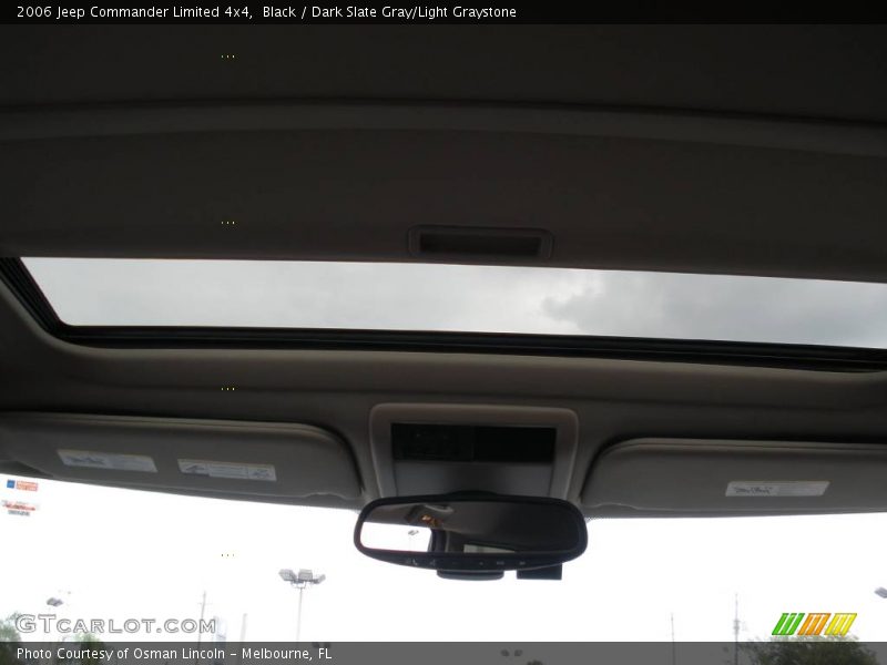 Black / Dark Slate Gray/Light Graystone 2006 Jeep Commander Limited 4x4