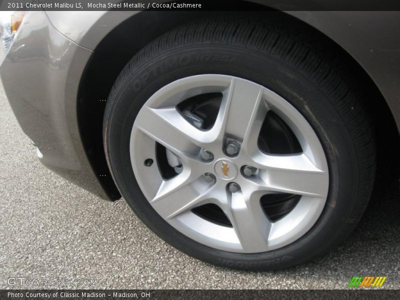 Mocha Steel Metallic / Cocoa/Cashmere 2011 Chevrolet Malibu LS