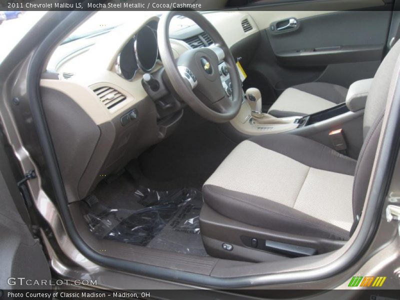 Mocha Steel Metallic / Cocoa/Cashmere 2011 Chevrolet Malibu LS