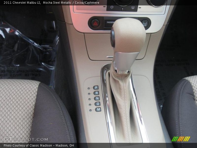 Mocha Steel Metallic / Cocoa/Cashmere 2011 Chevrolet Malibu LS