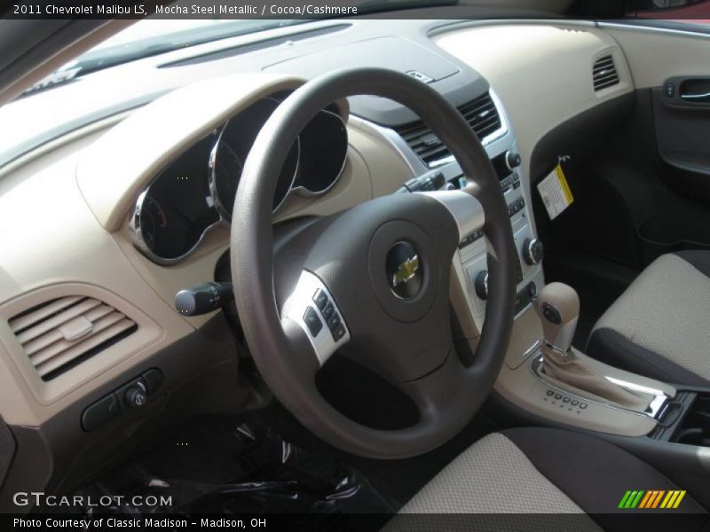 Mocha Steel Metallic / Cocoa/Cashmere 2011 Chevrolet Malibu LS