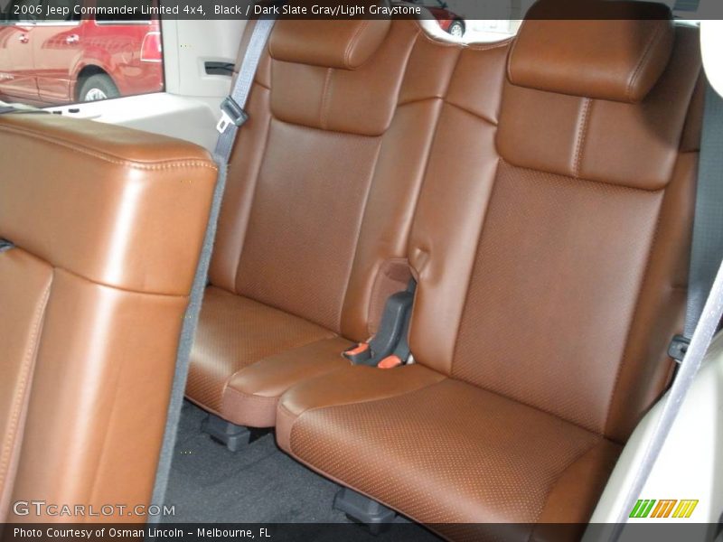 Black / Dark Slate Gray/Light Graystone 2006 Jeep Commander Limited 4x4