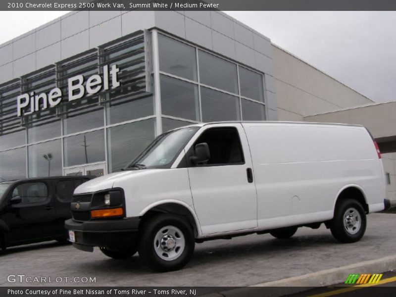 Summit White / Medium Pewter 2010 Chevrolet Express 2500 Work Van