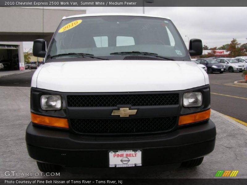 Summit White / Medium Pewter 2010 Chevrolet Express 2500 Work Van