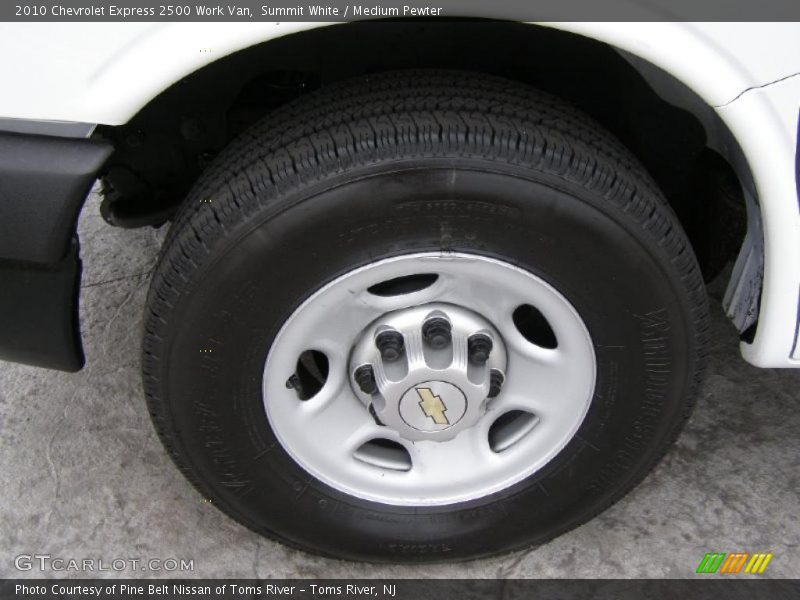  2010 Express 2500 Work Van Wheel
