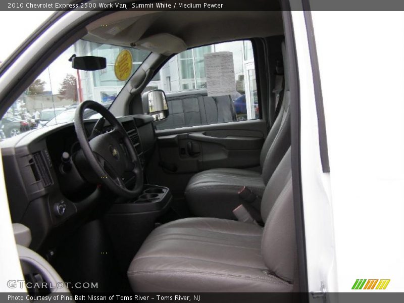 Summit White / Medium Pewter 2010 Chevrolet Express 2500 Work Van