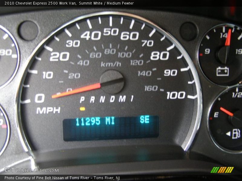 Summit White / Medium Pewter 2010 Chevrolet Express 2500 Work Van