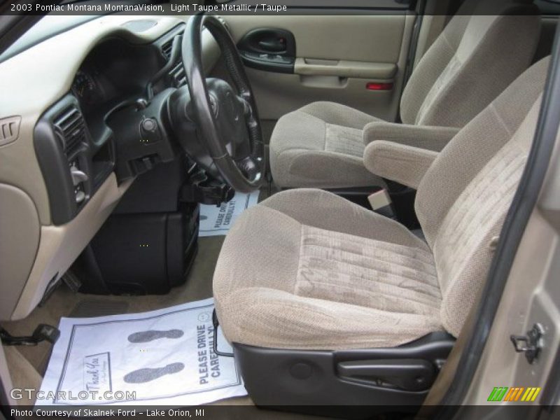 Taupe Interior - 2003 Montana MontanaVision 