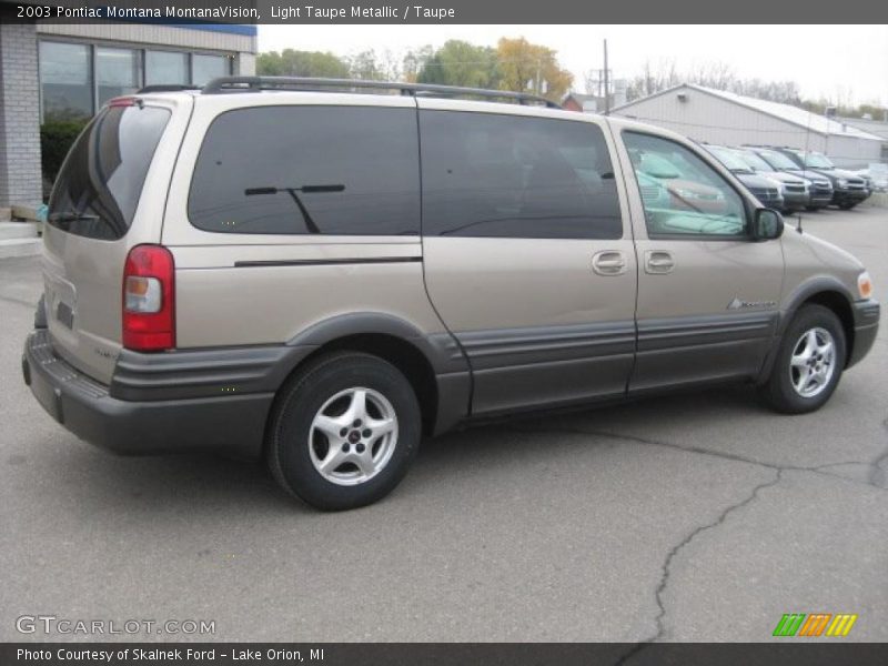 Light Taupe Metallic / Taupe 2003 Pontiac Montana MontanaVision