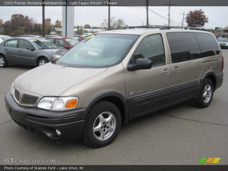 Front 3/4 View of 2003 Montana MontanaVision
