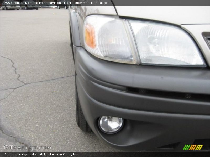Light Taupe Metallic / Taupe 2003 Pontiac Montana MontanaVision