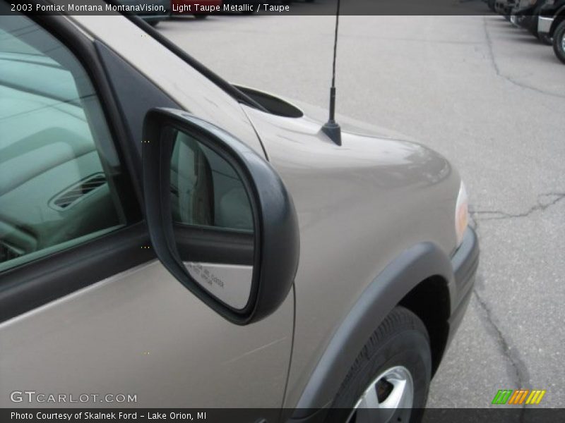 Light Taupe Metallic / Taupe 2003 Pontiac Montana MontanaVision