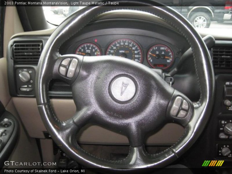  2003 Montana MontanaVision Steering Wheel