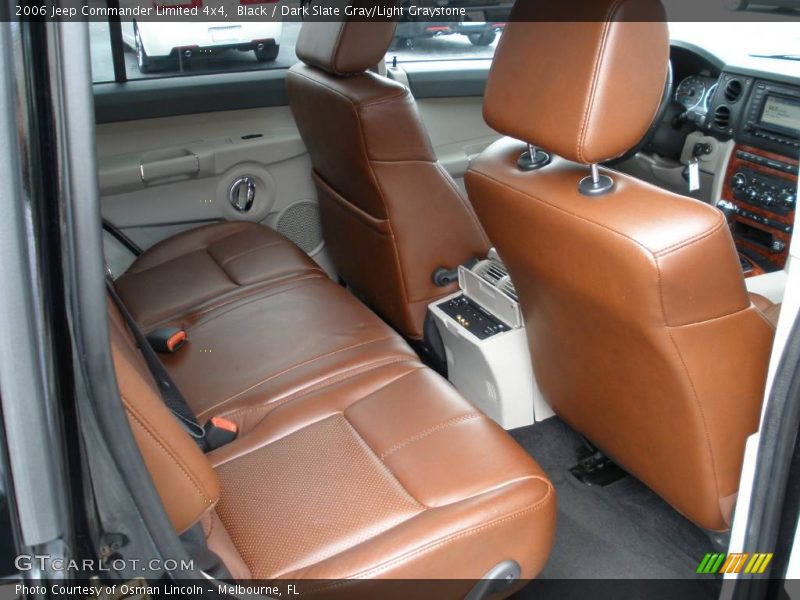 Black / Dark Slate Gray/Light Graystone 2006 Jeep Commander Limited 4x4