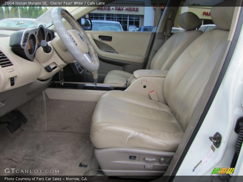 Glacier Pearl White / Cafe Latte 2004 Nissan Murano SE