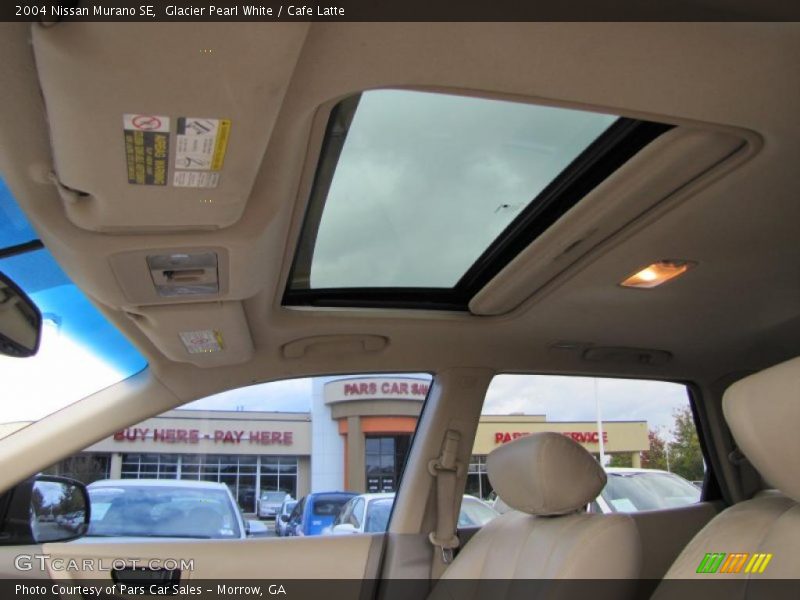 Glacier Pearl White / Cafe Latte 2004 Nissan Murano SE