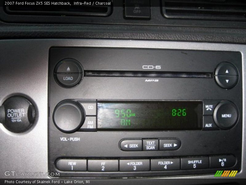 Infra-Red / Charcoal 2007 Ford Focus ZX5 SES Hatchback