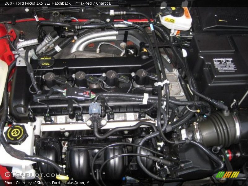 Infra-Red / Charcoal 2007 Ford Focus ZX5 SES Hatchback