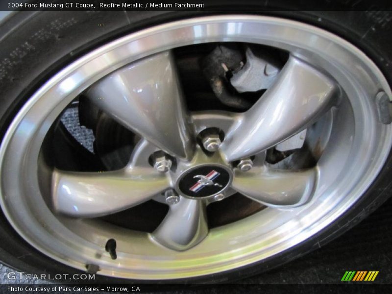 Redfire Metallic / Medium Parchment 2004 Ford Mustang GT Coupe
