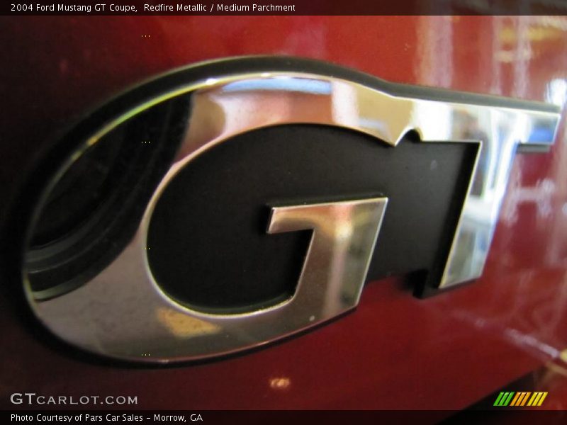 Redfire Metallic / Medium Parchment 2004 Ford Mustang GT Coupe